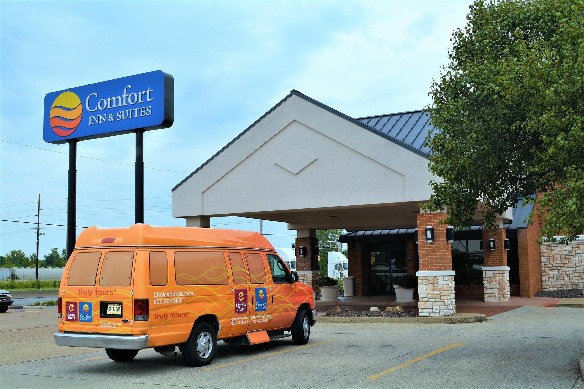 Comfort Inn&Suites Evansville Airport Eksteriør bilde